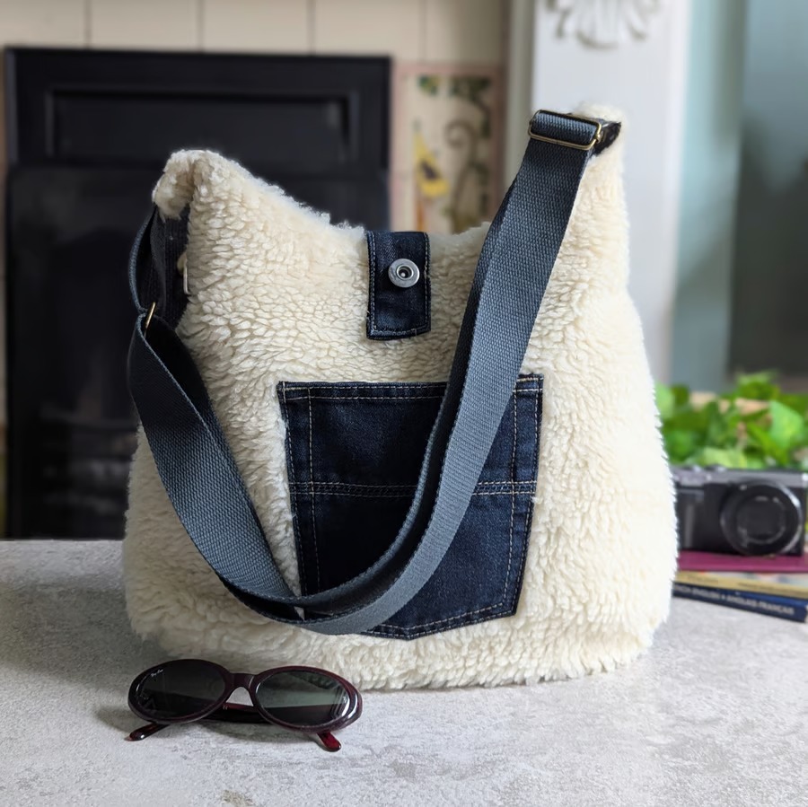 denim hobo bag